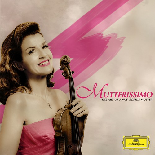 Illustrate the cover for Anne Sophie Mutter’s new album Ontwerp door hama89