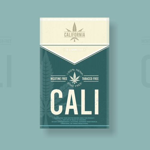 Hemp Cigarette Pack Preliminary Design Design by MagicDesign1979