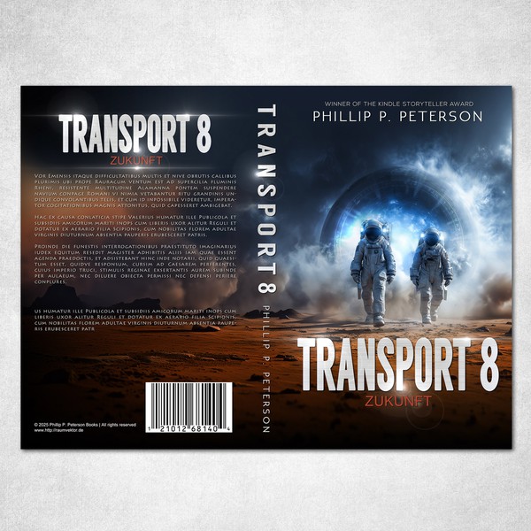 Cover for Science-Fiction-Adventure-Novel