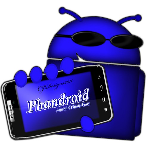 Phandroid needs a new logo デザイン by CJDesigns2011