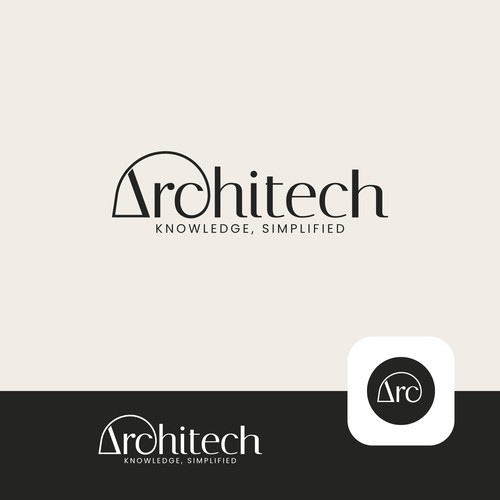 Brilliant logo required for knowledge oasis in an age of cognitive overload! Design by Anchasto