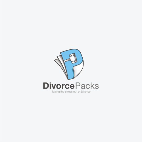 Divorce Logo  - UPDATED BRIEF, Ideally hand/computer drawn / Original Logo - Blind Filter Enabled Design by okdesignstudio