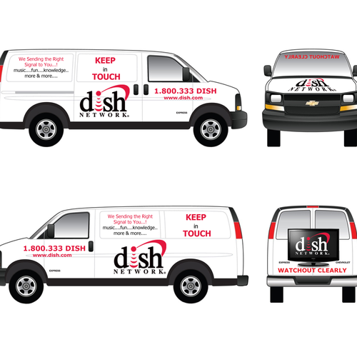 V&S 002 ~ REDESIGN THE DISH NETWORK INSTALLATION FLEET-ontwerp door Wanted