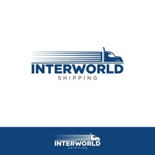 INTERWORLD SHIPPING Design réalisé par Mochammad Arif Reza