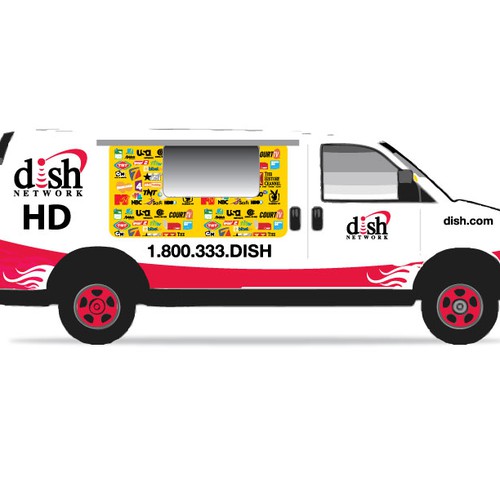 Diseño de V&S 002 ~ REDESIGN THE DISH NETWORK INSTALLATION FLEET de mes