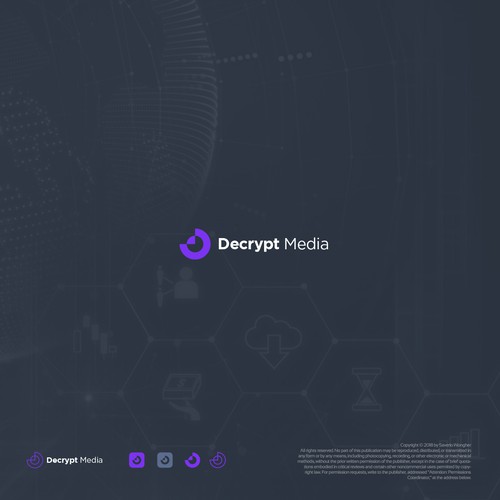 Design a beautiful logo for "Decrypt Media" Design by Saverio Wongher ™