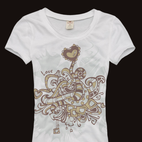 Positive Statement T-Shirts for Women & Girls Design por wild{whim}