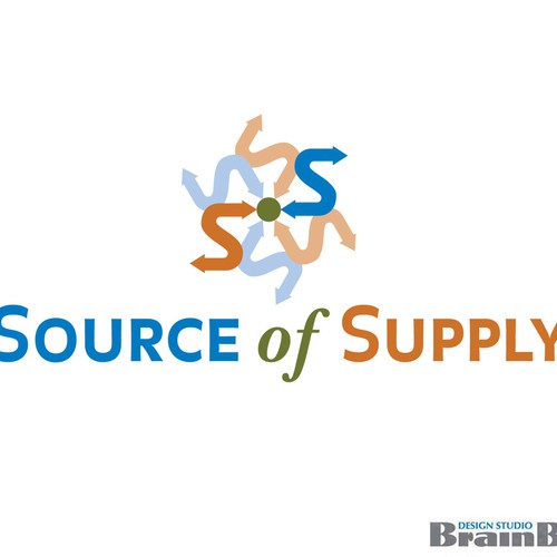 Logo Design For Supply Chain Management Concept Design by Dave@BrainBox