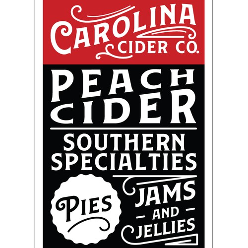 Vintage Country Store Sign for Famous Location Design by PurdyLogo™