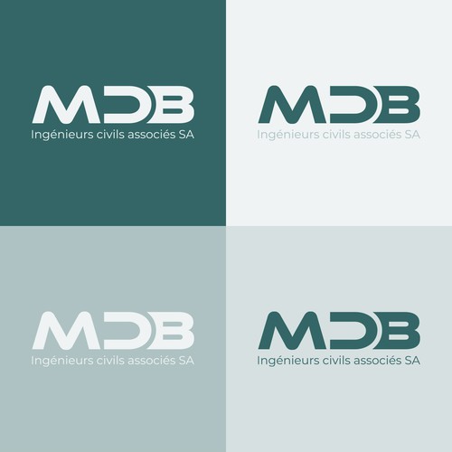 コンペ「Creation of a modern and design logo for a civil engineering office」のデザイン by subiduaga_designさん 