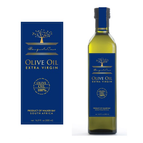 Premium Olive Oil Label | Product label contest