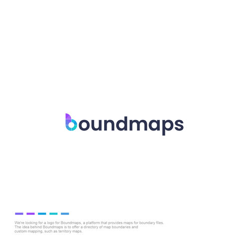 Simple and clean logo for a B2B mapping app Design by BAEYBAEツ