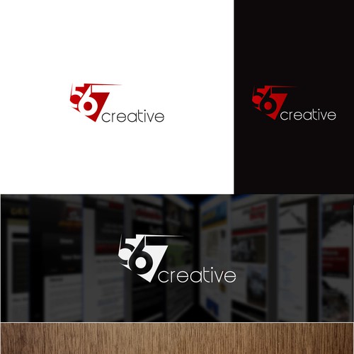 Create a logo to build an online brand around by using numbers. Design by A.I.T.