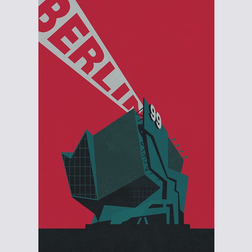 99designs Community Contest: Create a great poster for 99designs' new Berlin office (multiple winners) デザイン by gOrange