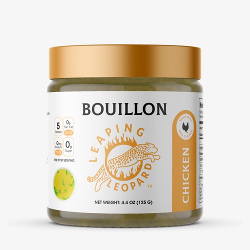 Launch Leaping Leopard Bouillon - An Additional Item to Leaping Leopard Food Enhancers!! Design by TUNSAY