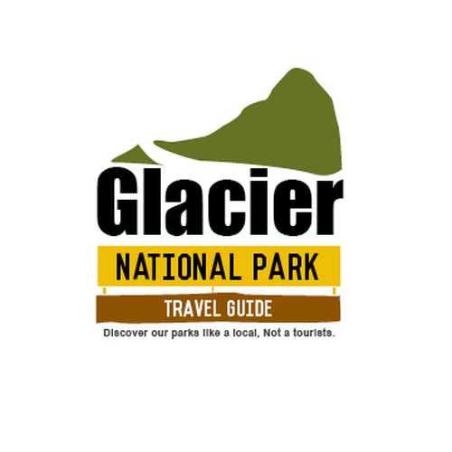 Create the next logo for Glacier National Park Travel Guide Design by one_love