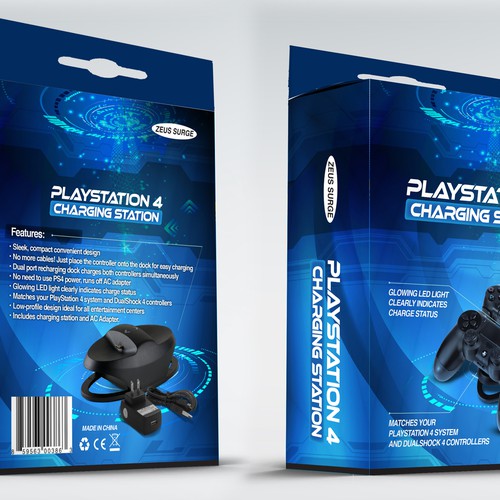 ps4 game box design