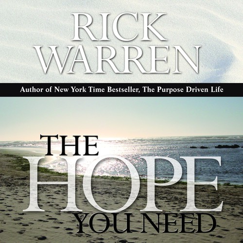 Design Rick Warren's New Book Cover Design por ccr