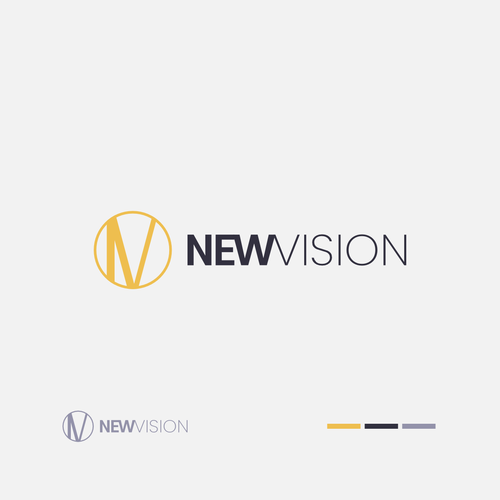 New Vision Logo Design by omjer