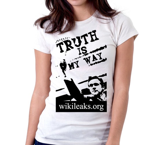 New t-shirt design(s) wanted for WikiLeaks デザイン by mia_m