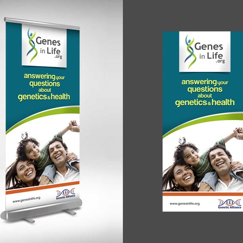 Create a conference poster for Genetic Alliance! Design by sougatacreative