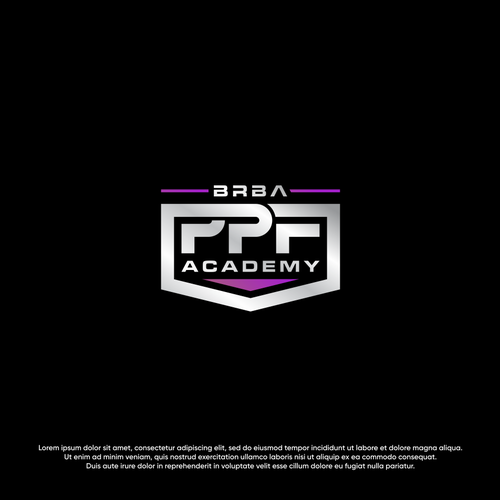 Design a spectacular modern logo for a PPF ACADEMY , training center. Design by JugejanDesign