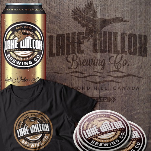 This ain't no back woods brewery, a hip new logo contest has begun! Diseño de STOUT