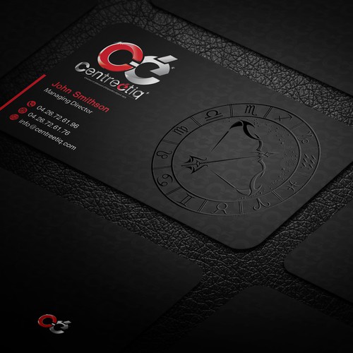 Proposition sur un concours de Carte de visite, réalisée par Upwork