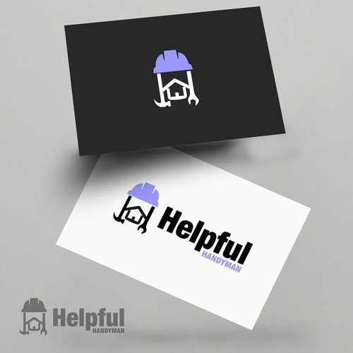 Handyman branding for new business in Iowa Design by Marcos!