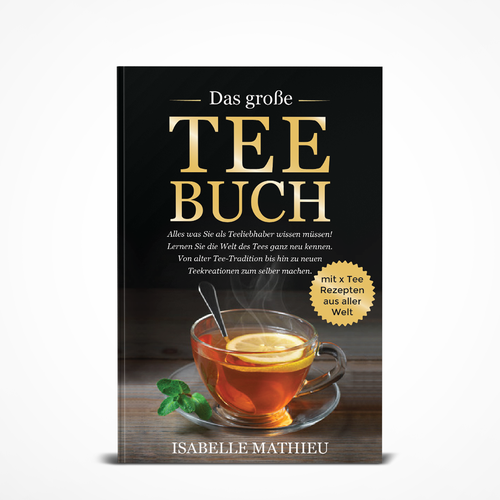 Tea Book Cover Design by romy