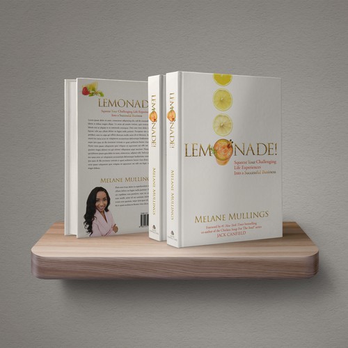 Design Book cover for a groundbreaking, motivational business book to empower women por Mr Wolf