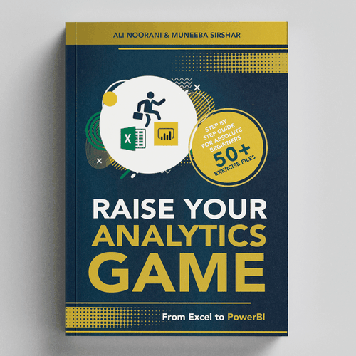 Design a cover for a Data Analytics Book Ontwerp door Crimson Lemons