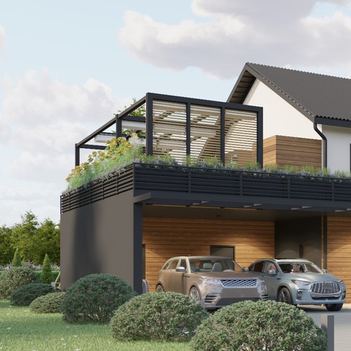 Ideation: Roof Top Terrace Design by Muzaena