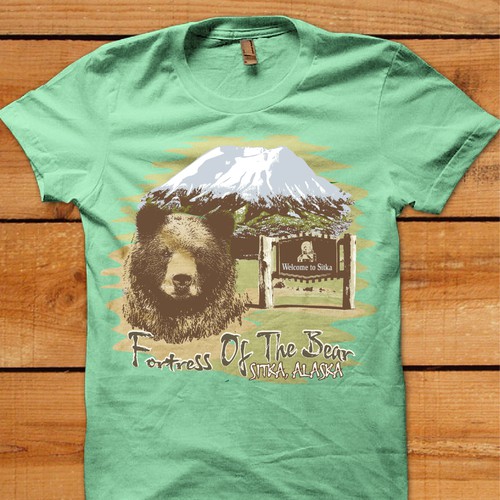New t-shirt design wanted for Fortress Of The Bear Design by stormyfuego