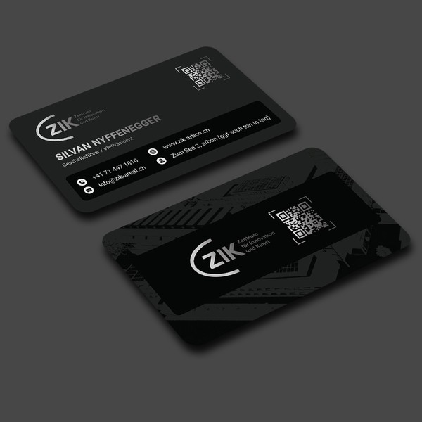 Clean, sleek and professional business card