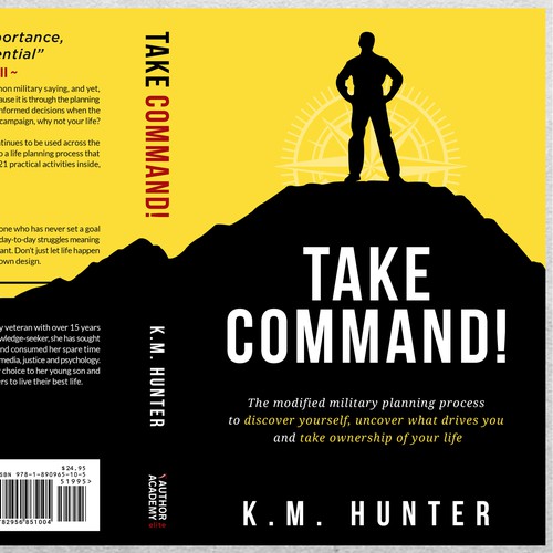 Design my book cover to Take Command! Design by Platinumedia