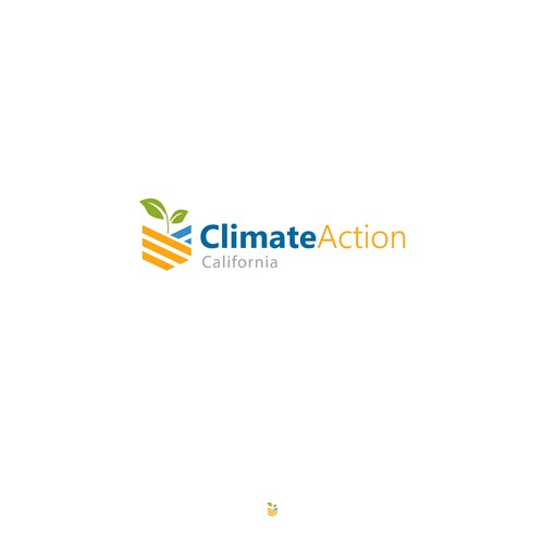 Climate Action California Logo Design by Owlman Creatives