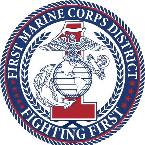 marine corps logo vector