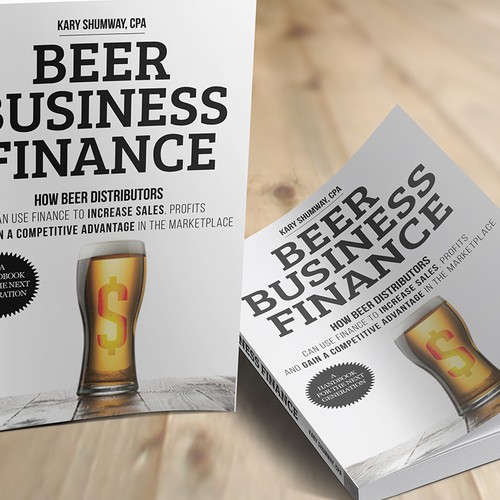 Design an award-winning book cover for the beer business Design by Ciusan