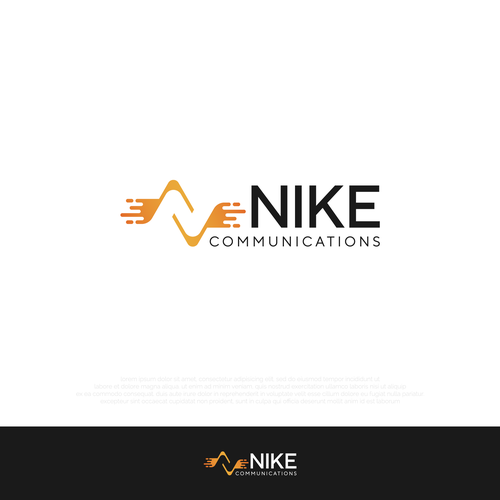 Nike Communications Logo Contest Design by MrBaba