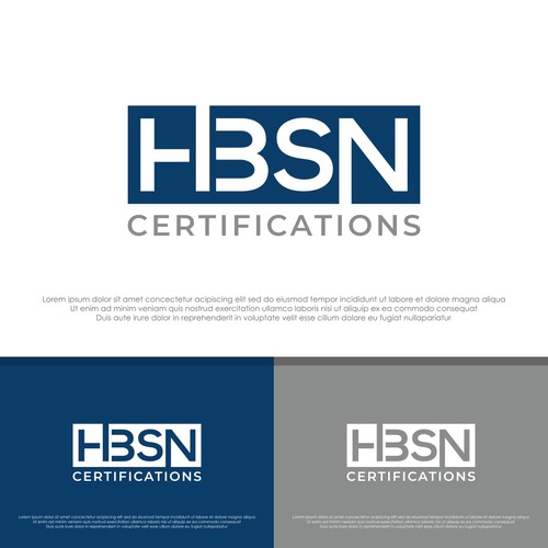 HBSN AG needs new logo for certification company Design by bRezT ™