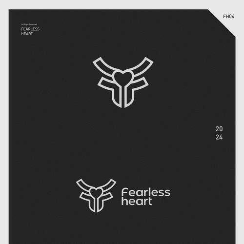 Fearless Heart Logo Contest Design by Suryanugrahas