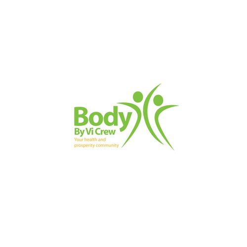 logo for Body By Vi Crew Diseño de designuki