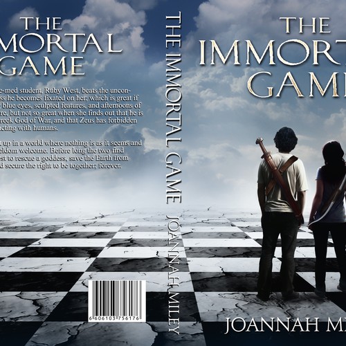 Unique book cover for suspenseful paranormal-romance novel! Design by Chameleonstudio74