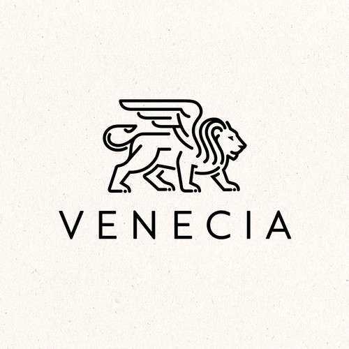 Venice - magnificent lion with wings Design by rl X