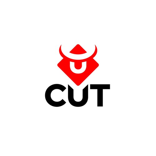 Design creative modern butcher shop logo and slogan Design by Kamran.Ali