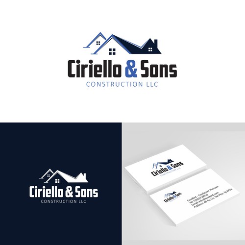 Roofing contractor logo that will be easy to remember and never forgotten Design por Tech Teach Graphic