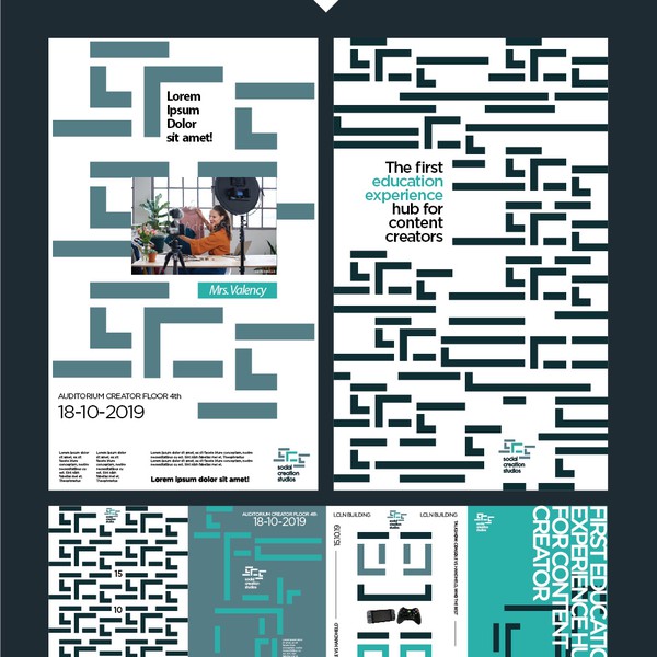 Design by Ramaji titled "Social Creation Studios"