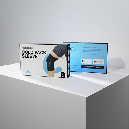 Package Design for Cold Compression Ice Sleeve Design by Julia Arnhem