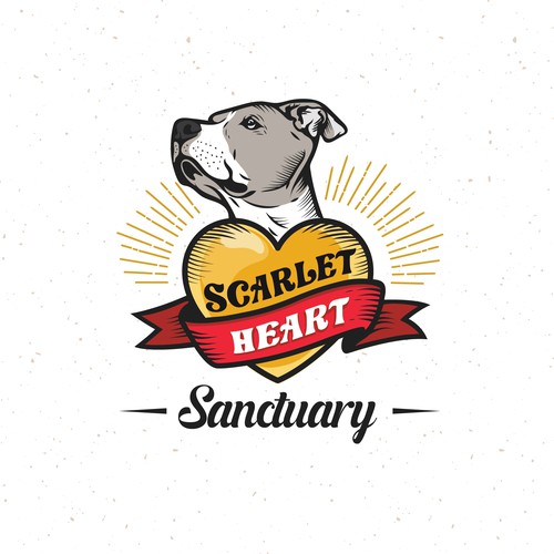 Senior dog sanctuary logo Design by Katykevan